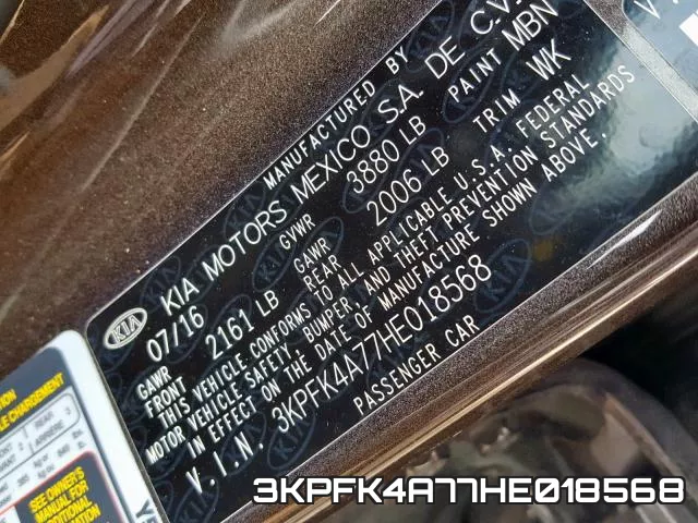 3KPFK4A77HE018568 фото 2