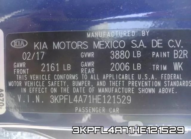3KPFL4A71HE121529 фото 10