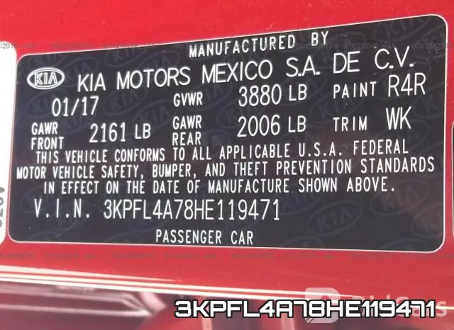 3KPFL4A78HE119471 фото 10