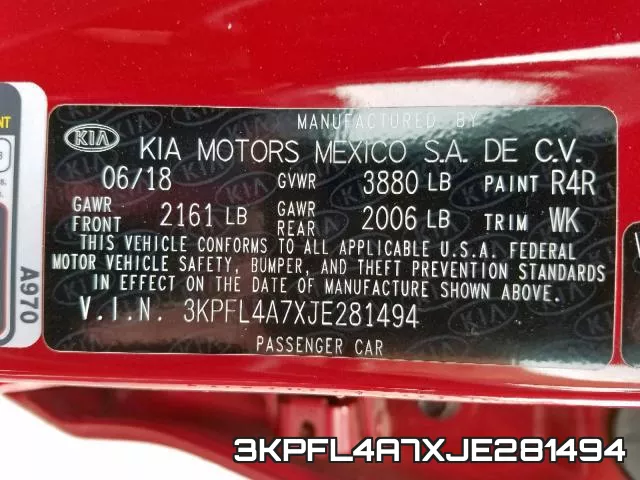 3KPFL4A7XJE281494 фото 2