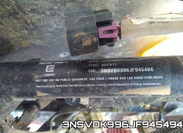 3NSVDK996JF945494 фото 2
