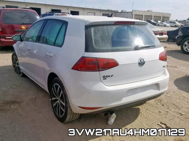 3VW217AU4HM017129 фото 4
