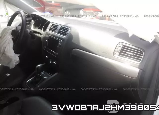 3VWDB7AJ2HM398054 фото 6