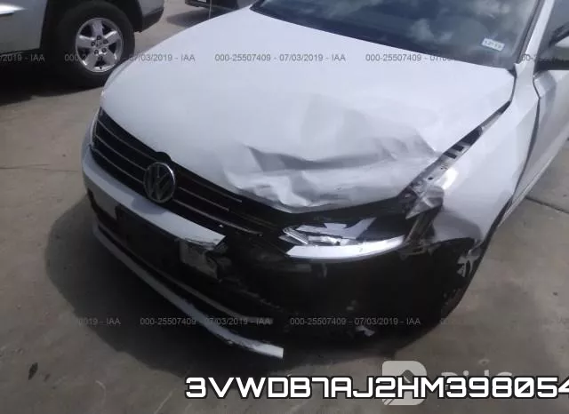 3VWDB7AJ2HM398054 фото 7