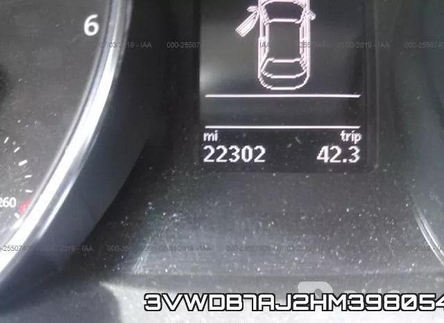 3VWDB7AJ2HM398054 фото 8