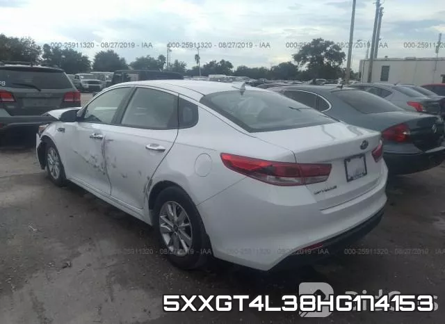 5XXGT4L38HG174153 фото 4