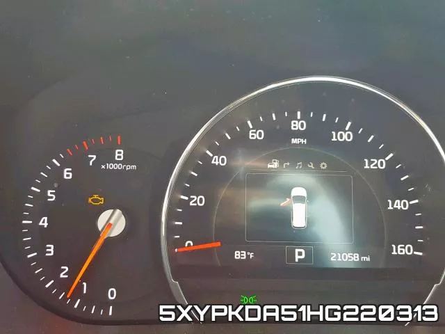5XYPKDA51HG220313 фото 9