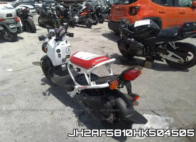JH2AF5810HK504505 фото 4