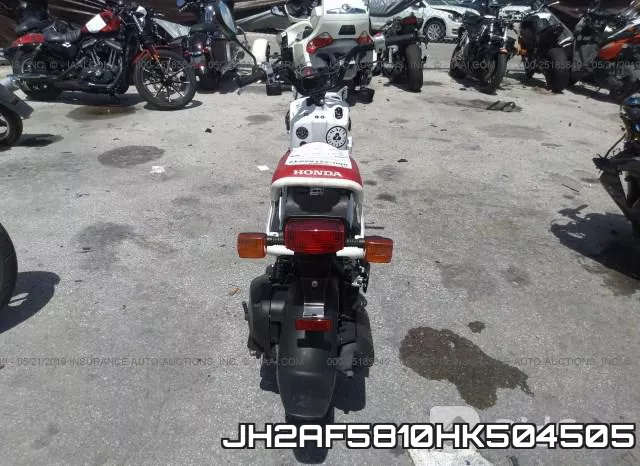 JH2AF5810HK504505 фото 7