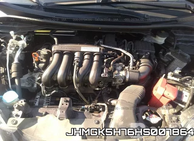 JHMGK5H76HS007864 фото 2