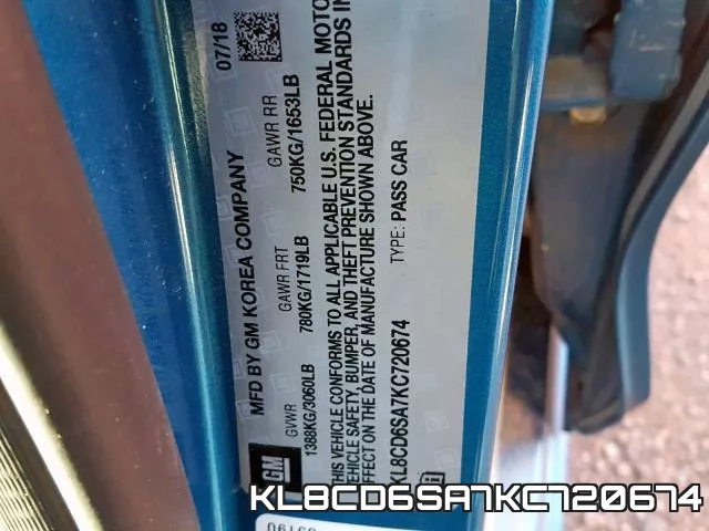 KL8CD6SA7KC720674 фото 2