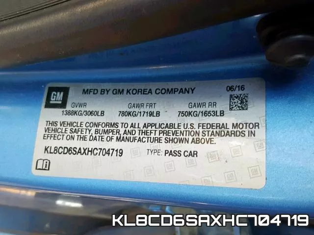 KL8CD6SAXHC704719 фото 2