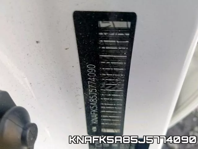 KNAFK5A85J5774090 фото 2
