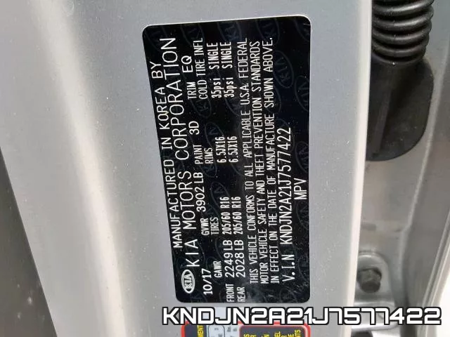 KNDJN2A21J7577422 фото 2