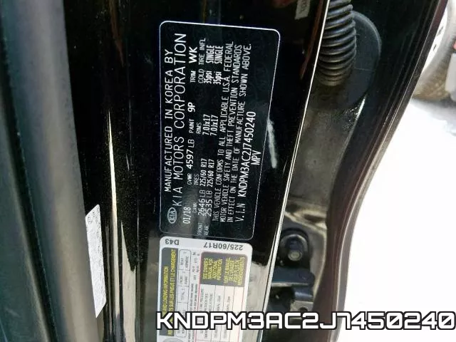 KNDPM3AC2J7450240 фото 2