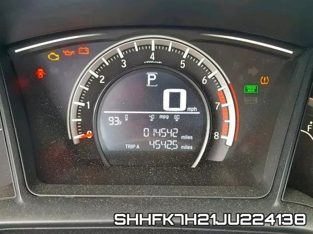 SHHFK7H21JU224138 фото 9