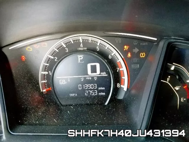 SHHFK7H40JU431394 фото 9