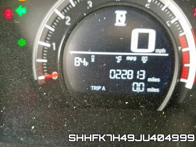 SHHFK7H49JU404999 фото 9