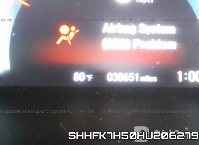 SHHFK7H50HU206279 фото 8
