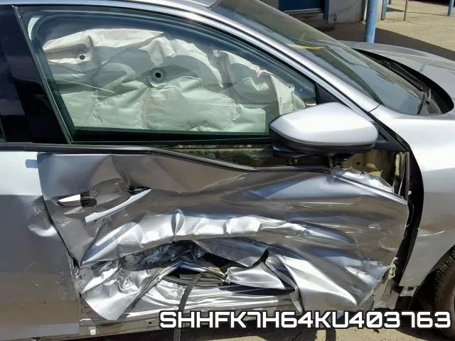 SHHFK7H64KU403763 фото 10