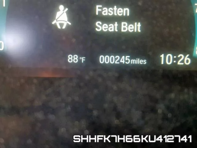 SHHFK7H66KU412741 фото 9