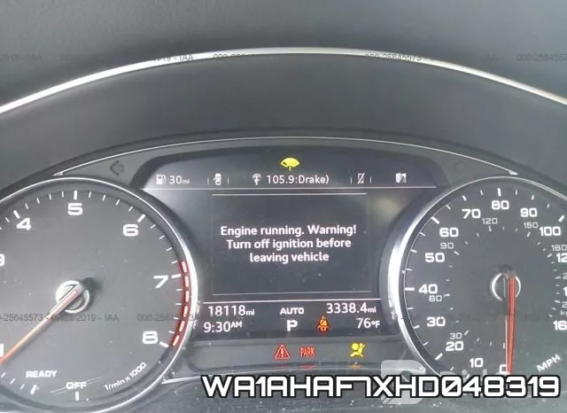 WA1AHAF7XHD048319 фото 8