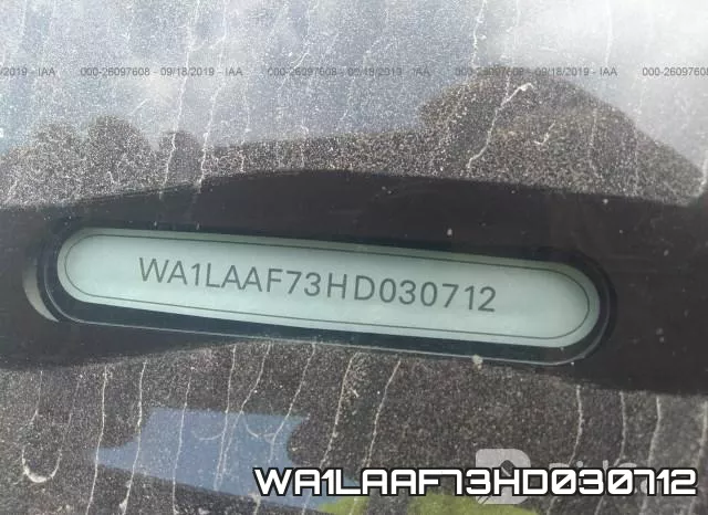 WA1LAAF73HD030712 фото 10