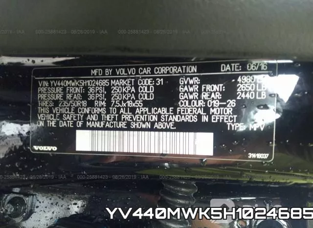 YV440MWK5H1024685 фото 10