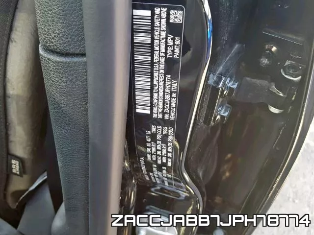 ZACCJABB7JPH78774 фото 2