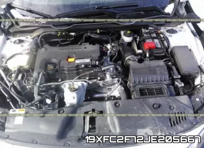 19XFC2F72JE205667 фото 2