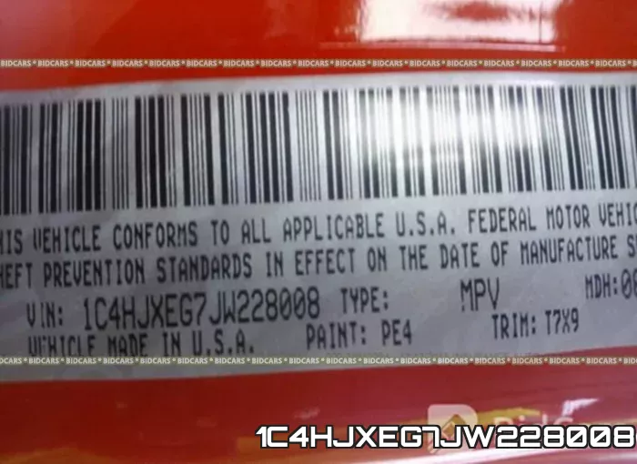 1C4HJXEG7JW228008 фото 10