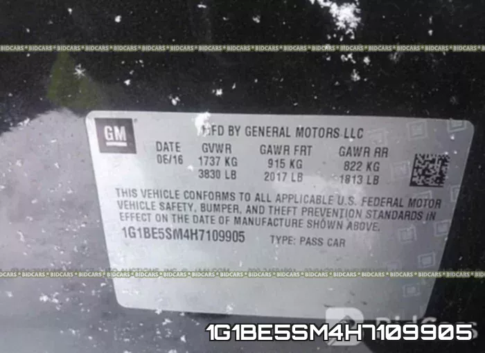 1G1BE5SM4H7109905 фото 10