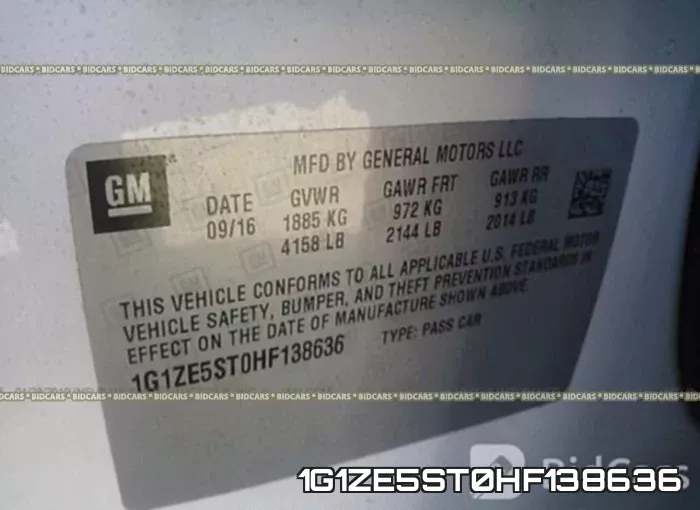 1G1ZE5ST0HF138636 фото 10