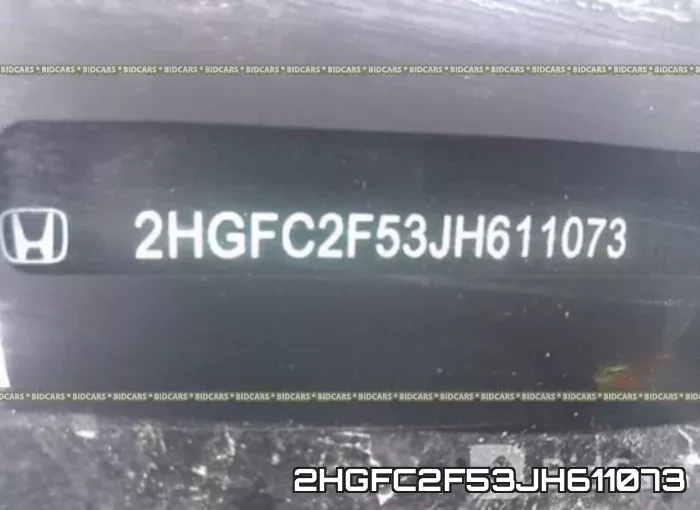 2HGFC2F53JH611073 фото 10