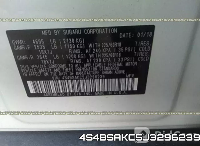 4S4BSAKC5J3296239 фото 10