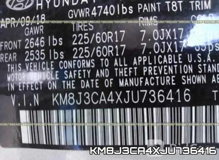 KM8J3CA4XJU736416 фото 10