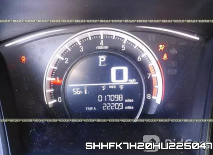 SHHFK7H20HU225047 фото 8