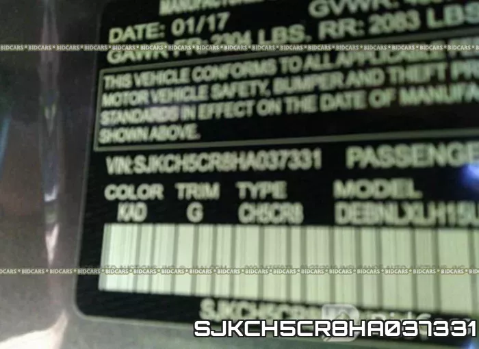 SJKCH5CR8HA037331 фото 10