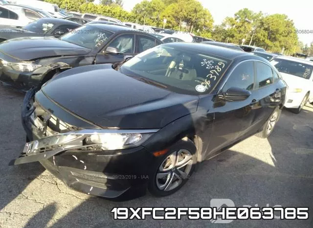 19XFC2F58HE063785 фото 3