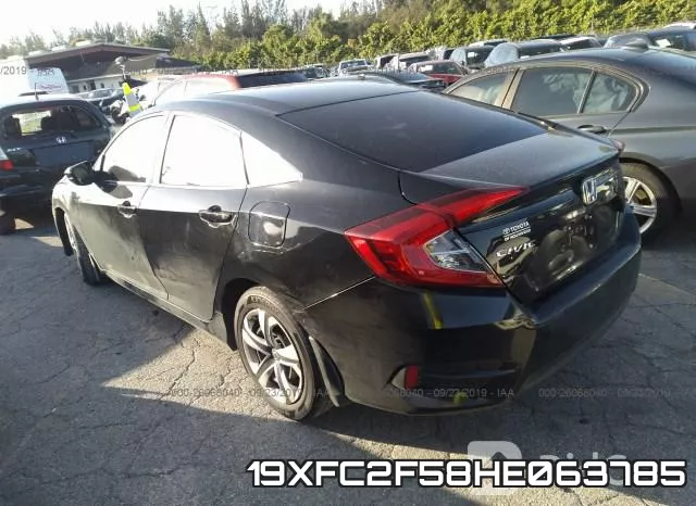 19XFC2F58HE063785 фото 4