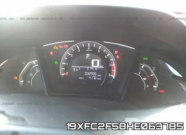19XFC2F58HE063785 фото 8