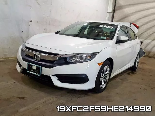 19XFC2F59HE214990 фото 3