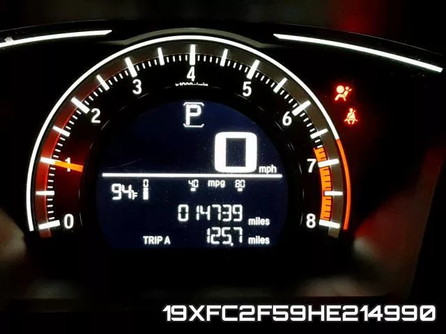 19XFC2F59HE214990 фото 9