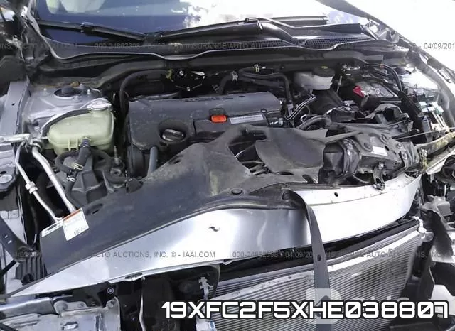 19XFC2F5XHE038807 фото 2