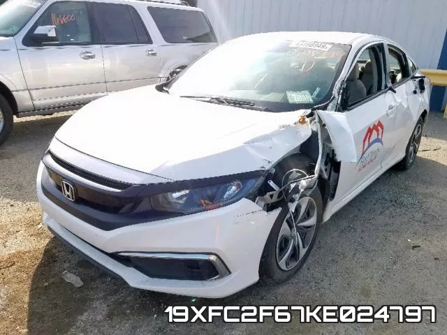 19XFC2F67KE024797 фото 3