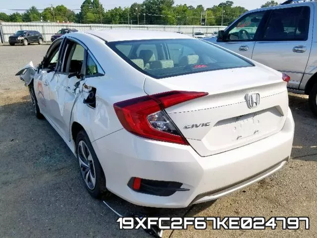 19XFC2F67KE024797 фото 4