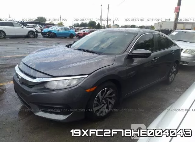 19XFC2F78HE004043 фото 3