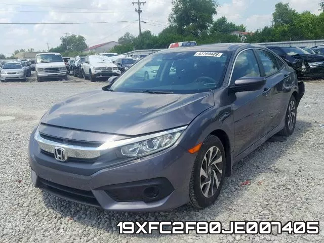 19XFC2F80JE007405 фото 3