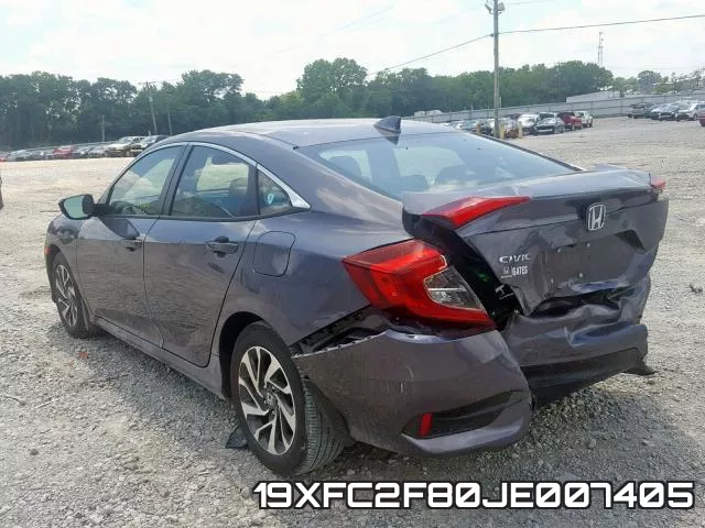 19XFC2F80JE007405 фото 4