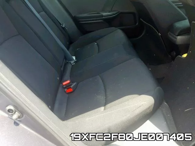 19XFC2F80JE007405 фото 7